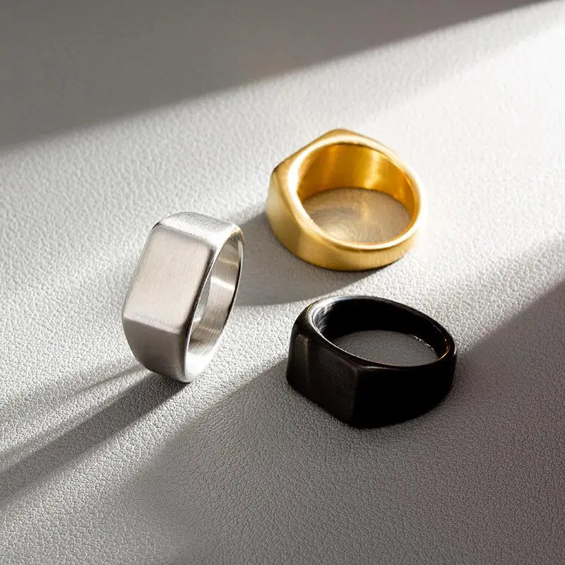 Men's & Women's Rock Punk Signet Rings - Fashion Party Jewelry