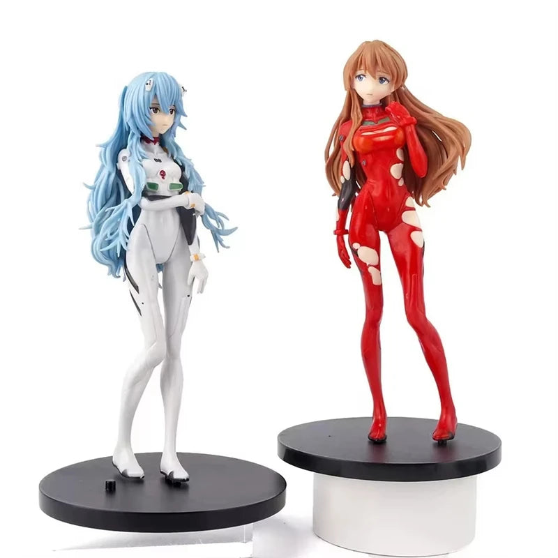Anime Action Figure EVA Ayanami Rei Asuka Collectible Desktop Doll Toy