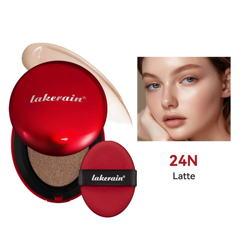 Long-Lasting Cushion Foundation with Full Coverage and SPF - All Colors