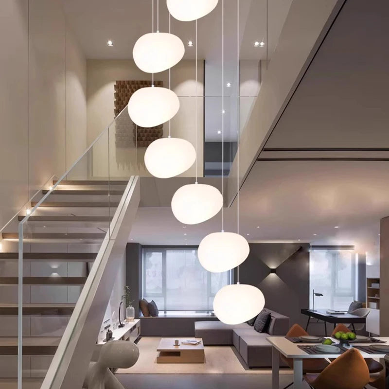 Modern Indoor Ceiling Chandelier for Dining Room Living Room Adjustable LED Lighting