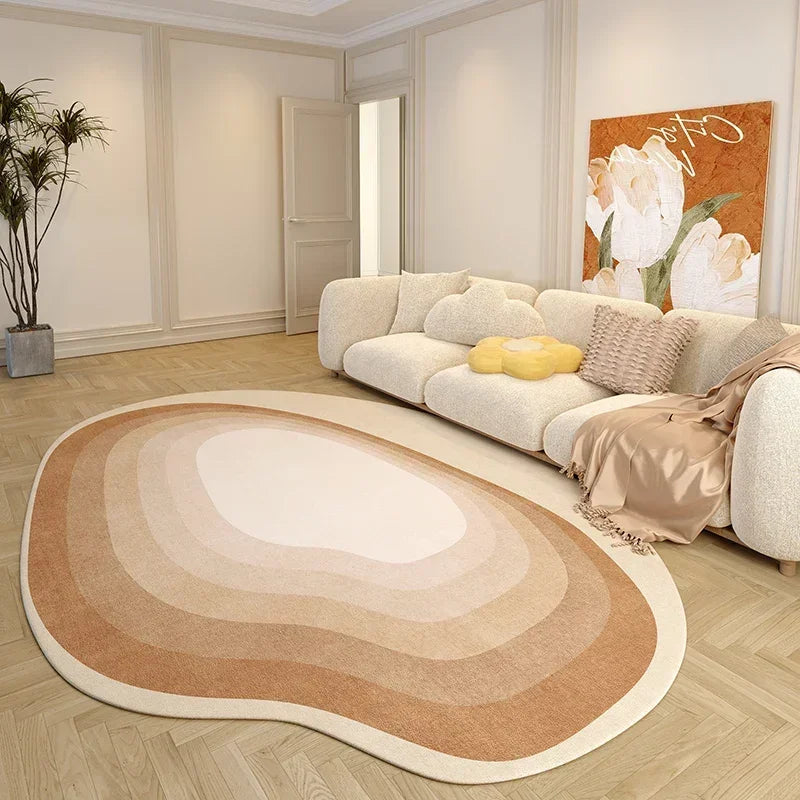 Living Room Carpet Fluffy Plush Rug Non-slip Thickened Home Decor