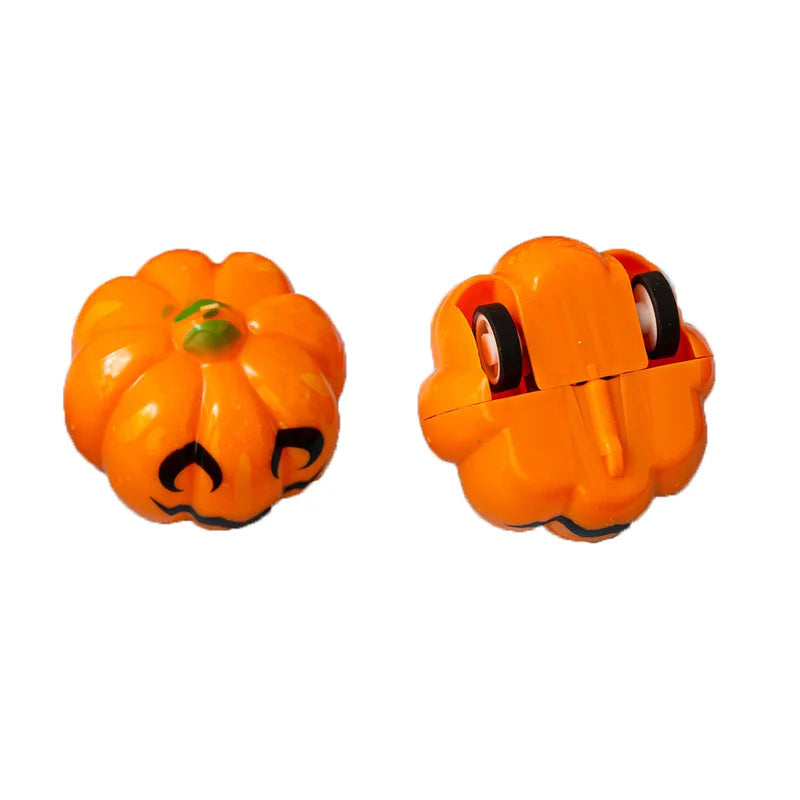 10-30Pcs Fun Cartoon Pumpkin Head Car Decorations for Halloween & Party Gifts