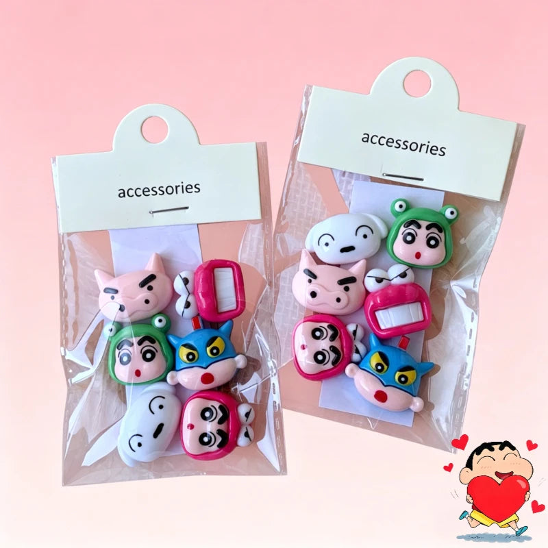 Crayon Shin-chan 3D Cartoon Stickers for Cups Cars & Crafts - Kawaii Anime Decor
