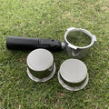 51mm Bottomless Coffee Portafilter with 1 2 4 Cup Baskets for Espresso Machines