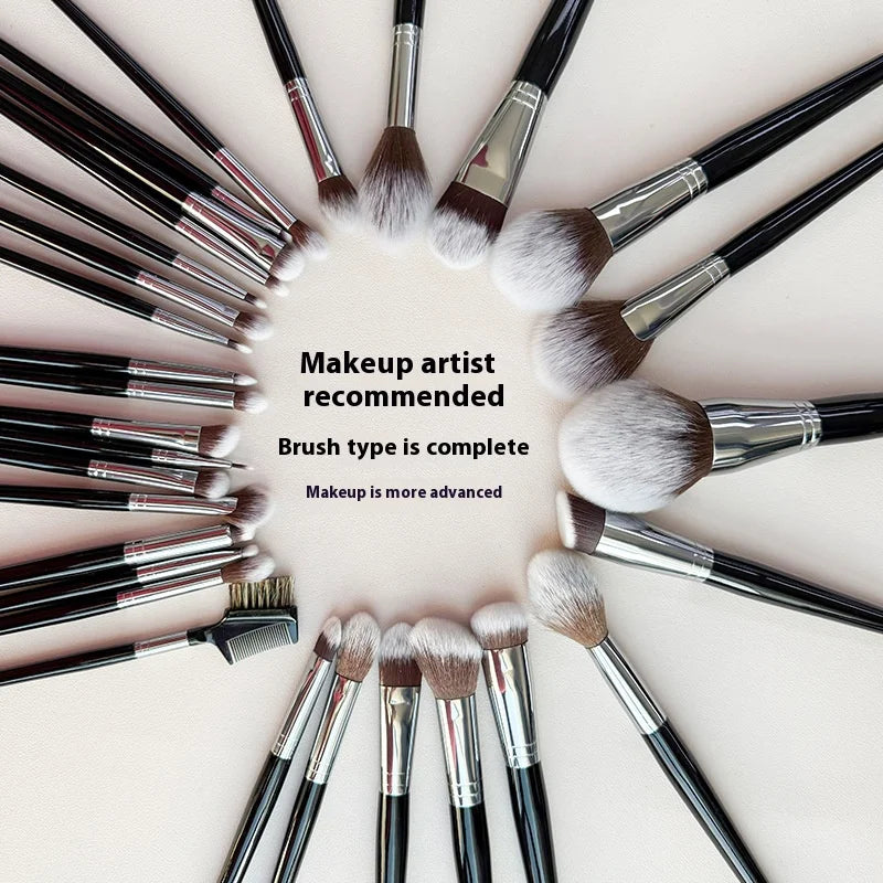 Professional Makeup Brush Set 30PCS Eye Face Cosmetic Tools Kit with Handle Colors