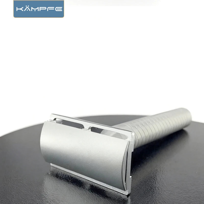 Vintage Aluminum Safety Razor Double Edge Men's Wet Shaving Razor