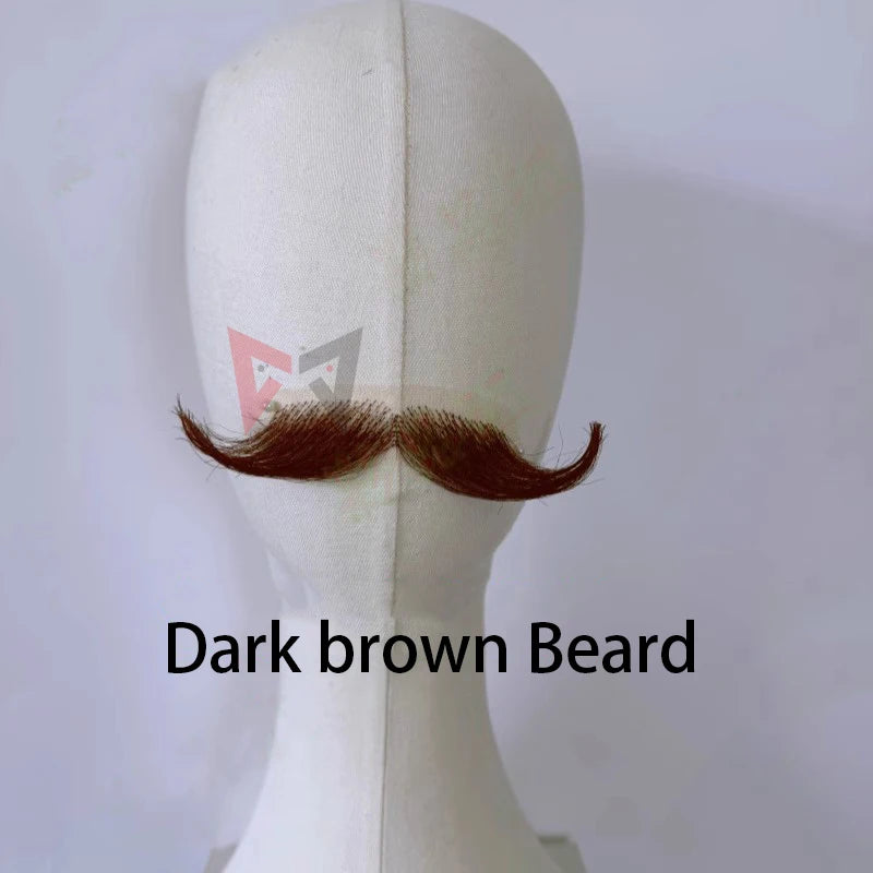 Fake Beard Prop - Simulated Mustache for Cosplay & Costume