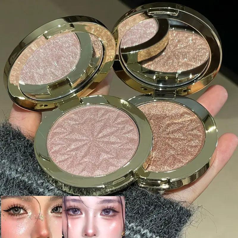Diamond Glow Highlighter Waterproof Long Wear Face Makeup with Multiple Shades