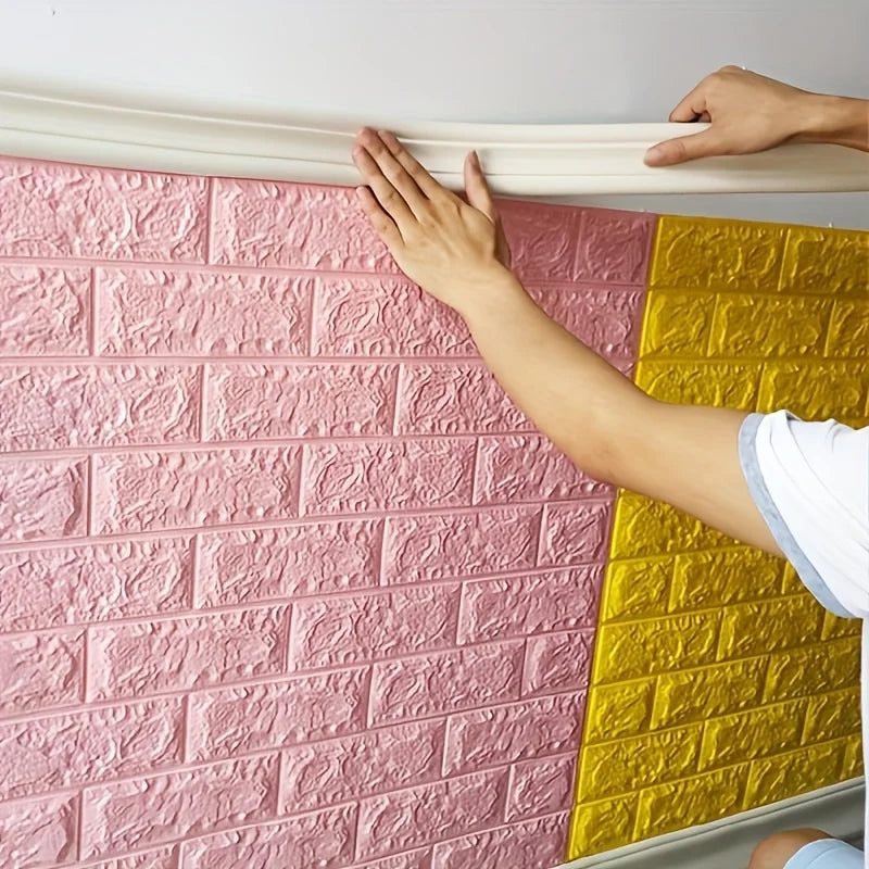 Multifunctional Wall Edge Sticker - Decorative Baseboard & Corner Protection, 1.18 Inch