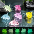 Glow-in-The-Dark Dinosaur Car Ornaments Set - Small Garden & Home Decor