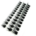 Self-Adhesive False Eyelash Clusters No Glue Needed Natural Look DIY Eyelash Extensions