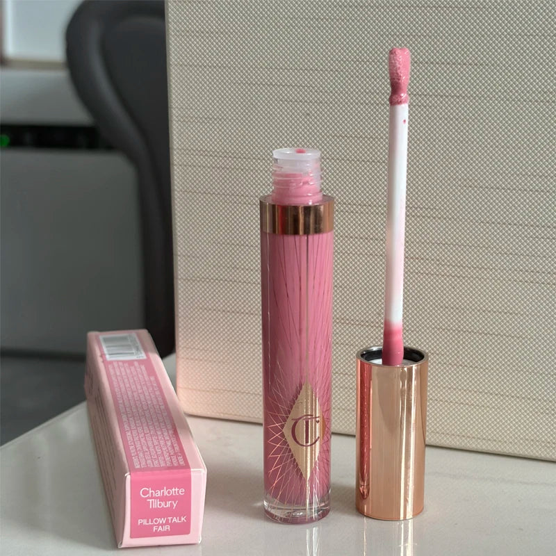 Long-lasting Lip Gloss with Mirror - Moisturizing Lip Makeup