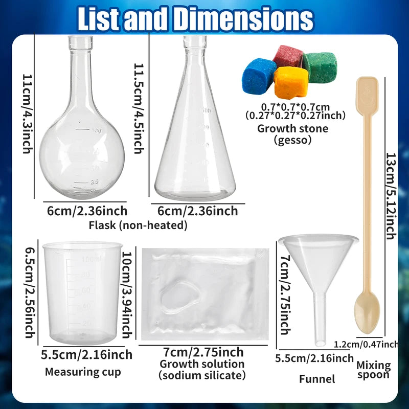 DIY Water Growth Stones Kit - Science Educational Toys for Kids