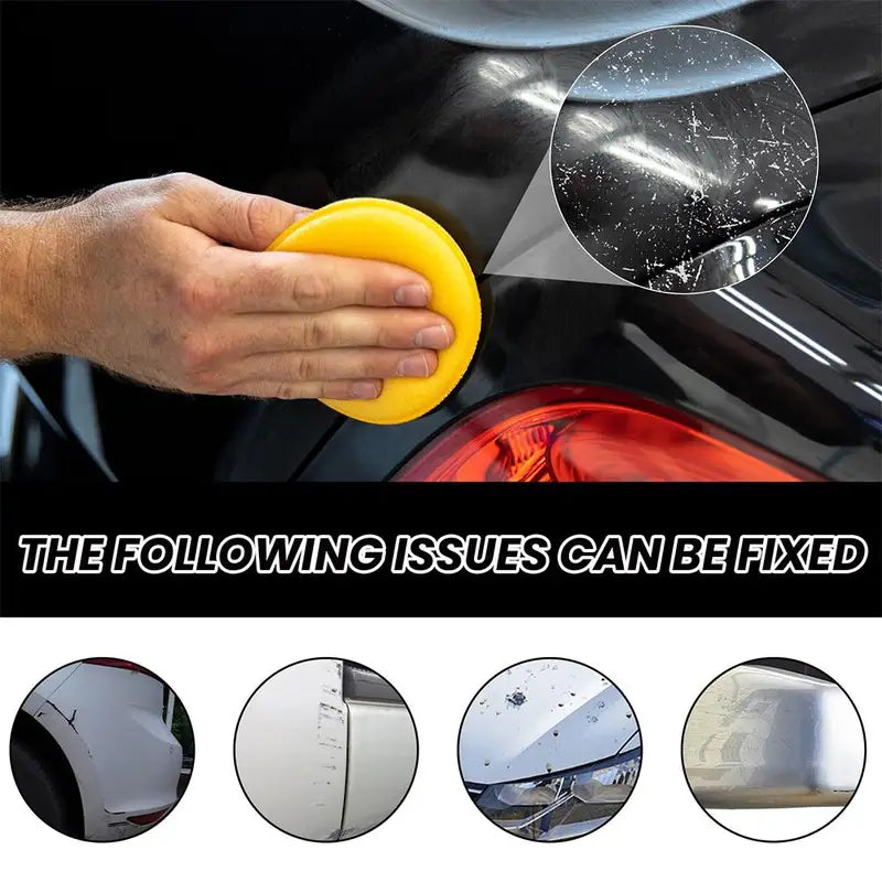 Car Scratch Removal Wax Kit 120ml for Light Paint Scratches Polishing