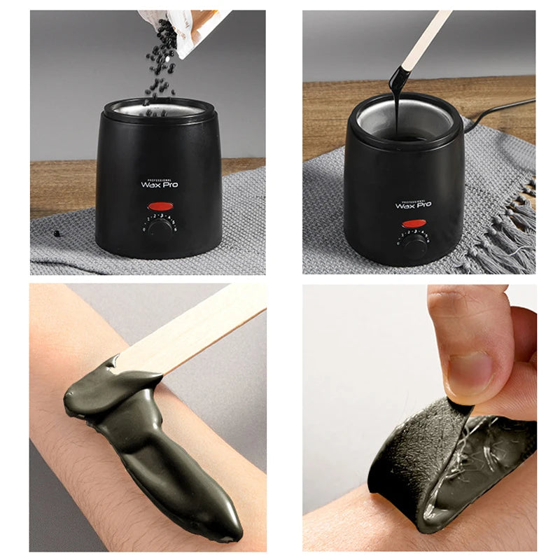 Electric Wax Melting Machine for Hair Removal 200ml Wax Heater Pot - Safe & Portable
