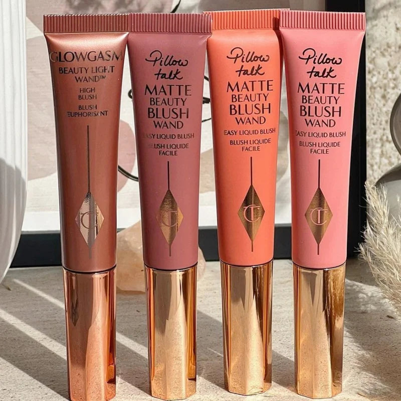 Multicolor Face Blush & Highlighter Stick Set - Natural, Brightening Makeup