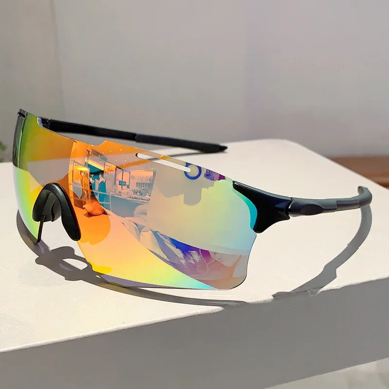Unisex Sports Sunglasses for Hiking & Cycling Reflective Mirrored Shades