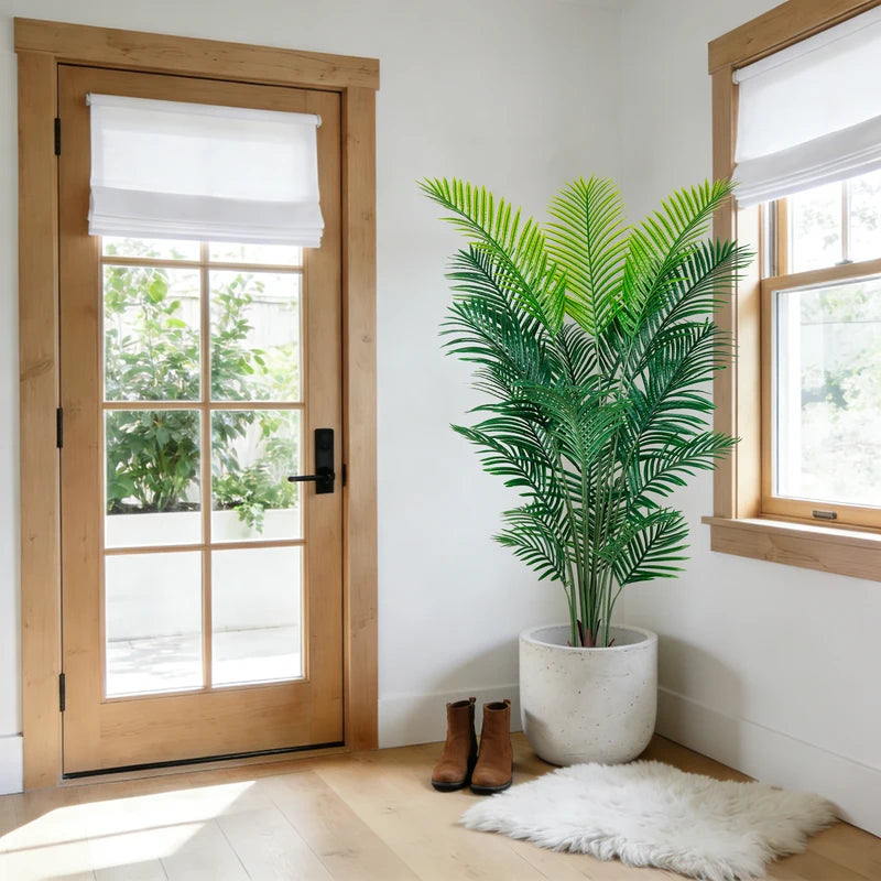 Artificial Palm Tree with Realistic Touch for Indoor & Outdoor Decor - 4/5/6 FT
