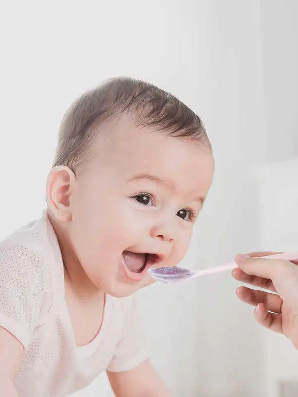 Baby Silicone Feeding Spoon Set - Soft, Reusable, Training Utensils for Babies