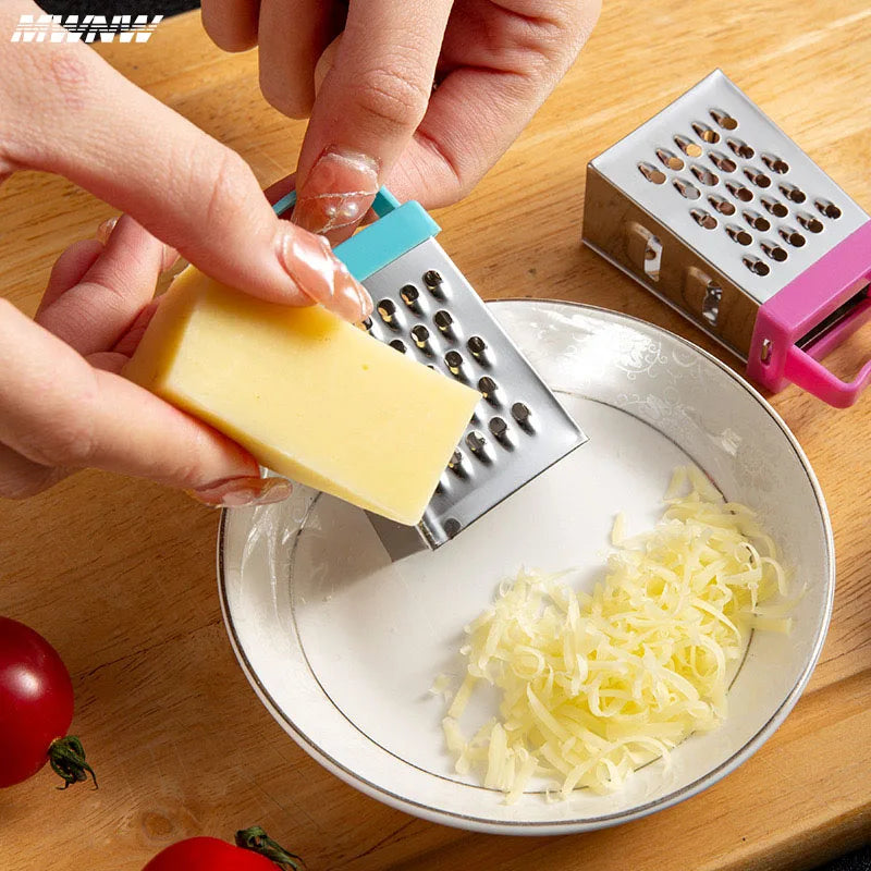 Mini Stainless Steel Cheese Slicer with Multi-Functional Blade Kitchen Accessory