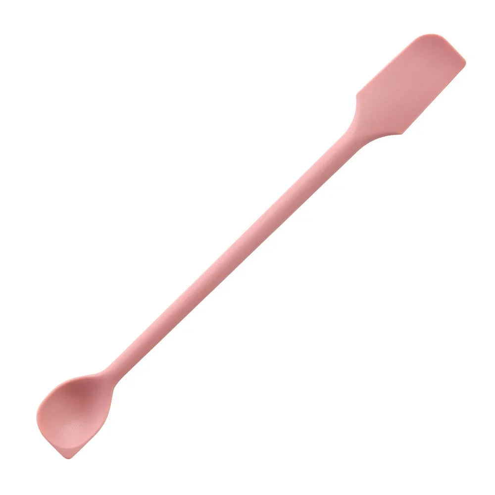 Silicone Spatula Set Double-Headed Makeup & Kitchen Scraper, Small Tip, Multiple Colors