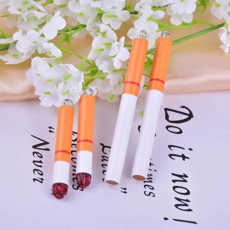 Creative Resin Charms for DIY Jewelry Making - 10pcs Pendant Set