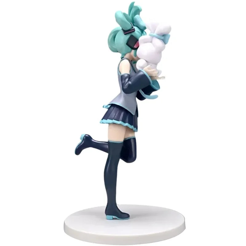 Anime Fairy Mirror Figure Set - Hatsune Miku & Cinnamoroll PVC Decor Toy