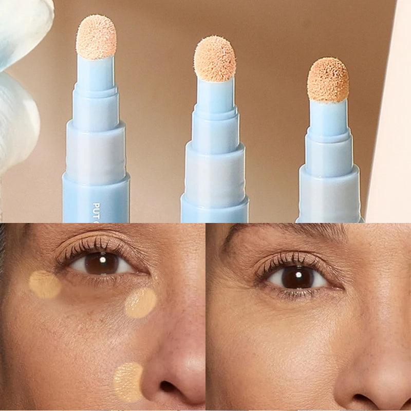 Liquid Concealer Stick Full Coverage Brightening Waterproof Makeup for Dark Circles