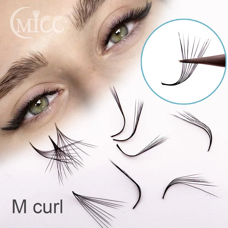 Eyelash Extension Fans 6D 10D Mixed Volume Premade Fans for Lash Extensions