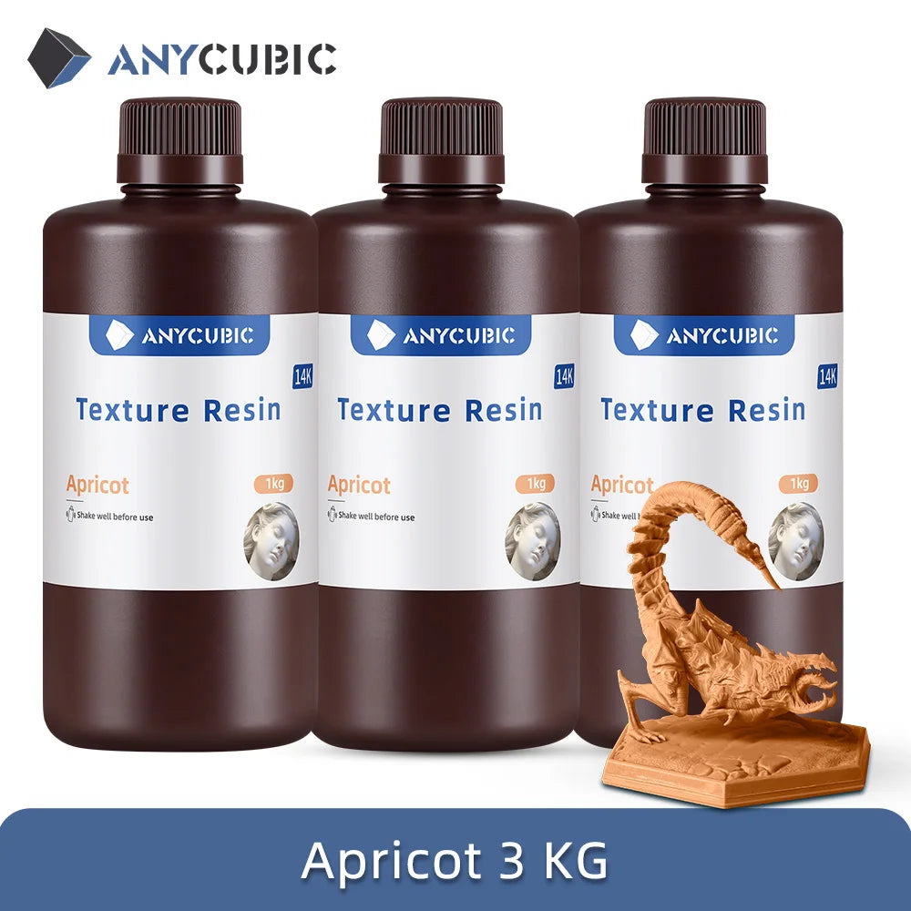 ANYCUBIC Texture Resin 14K High-Precision UV Photopolymer for 3D Printing