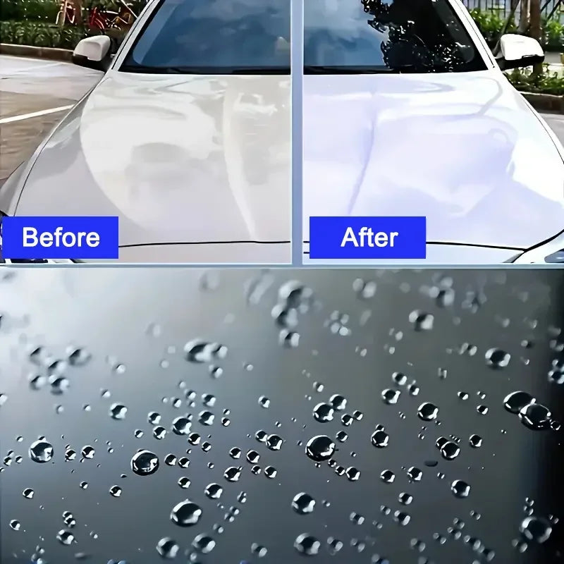 Premium White Car Wax - Scratch Repair & Polishing Paste for All White Vehicles