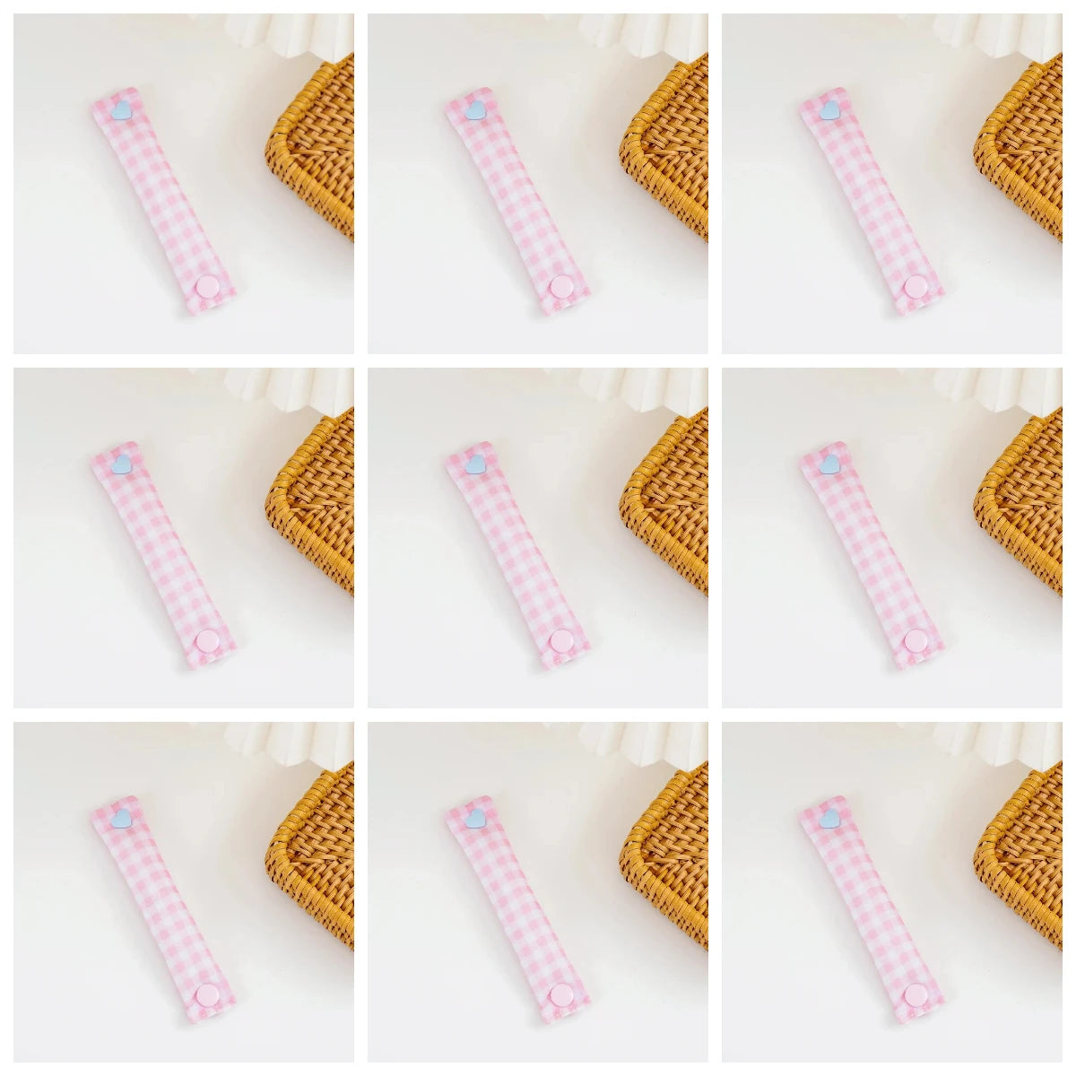 Floral Cable Tie - Reusable Cloth Cord Organizer for Earphone & Data Cables