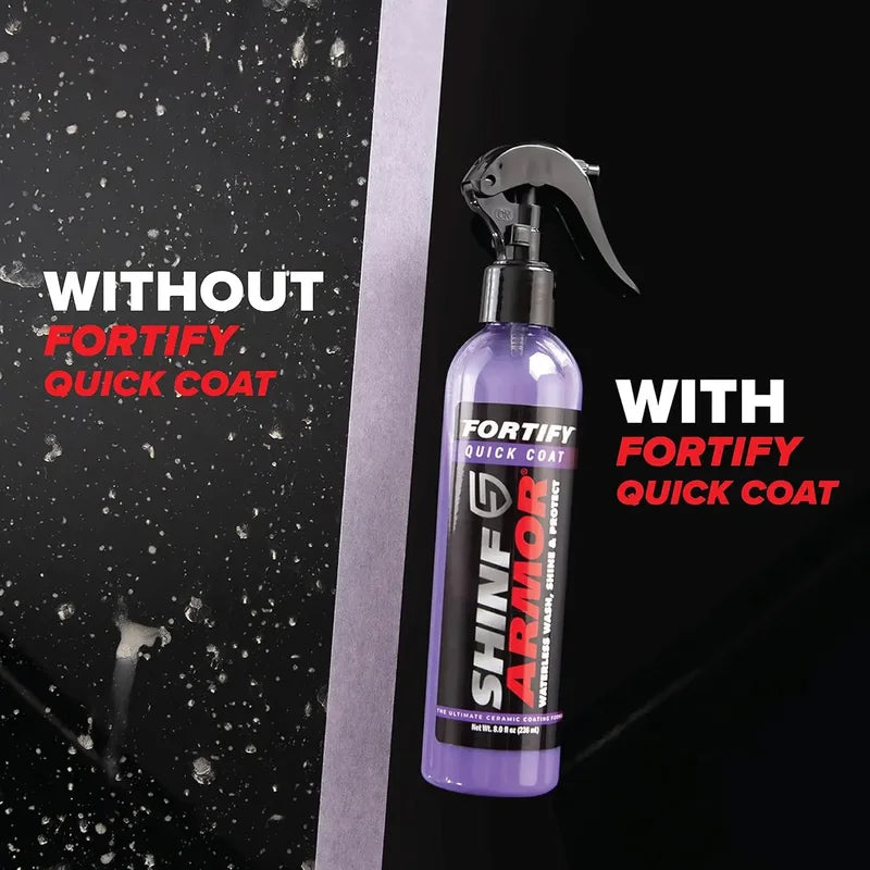 Ceramic Coating Car Wax Spray - Waterless Hydrophobic Top Coat for Vehicles