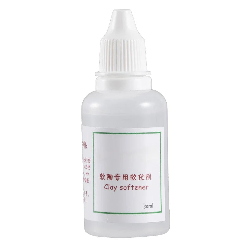 30ml Polymer Clay Softener Oil - DIY Sculpting & Surface Smoothing Aid