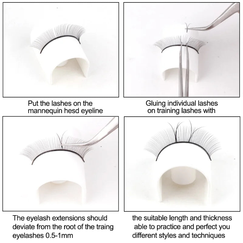 False Eyelash Practice Kit 5/10/15/20 Boxes for Beginners Mink & Strip Lashes