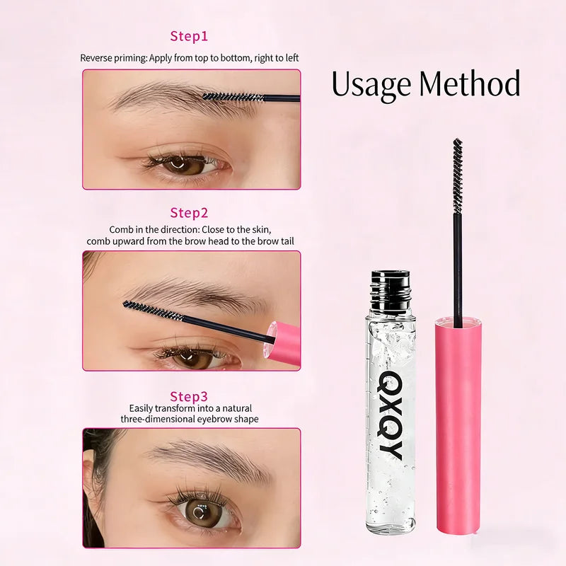 Waterproof Transparent Gel Eyebrow Styling Cream - Long Lasting Natural Fix