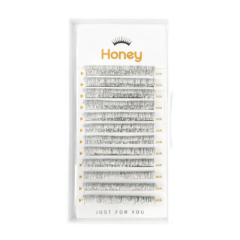Sparkling Laser Eyelashes Glitter False Lashes Brightening Party Makeup