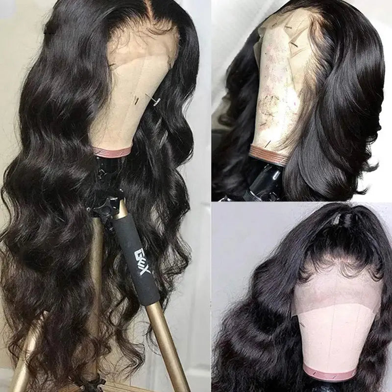 Brazilian Human Hair Wigs with HD Lace Front & Pre-Plucked Hairline - 13x4 & 13x6