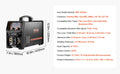 5-in-1 MIG Welder 200Amp Gas & Flux Core MMA TIG with LCD Display