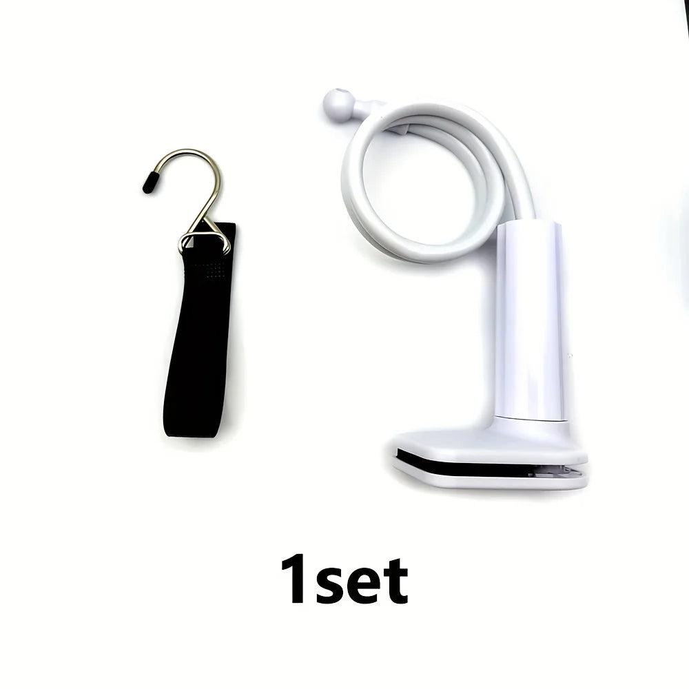 Bed-Mounted Hose Holder Prevents Tangling and Blockage - Air Hose Elevation