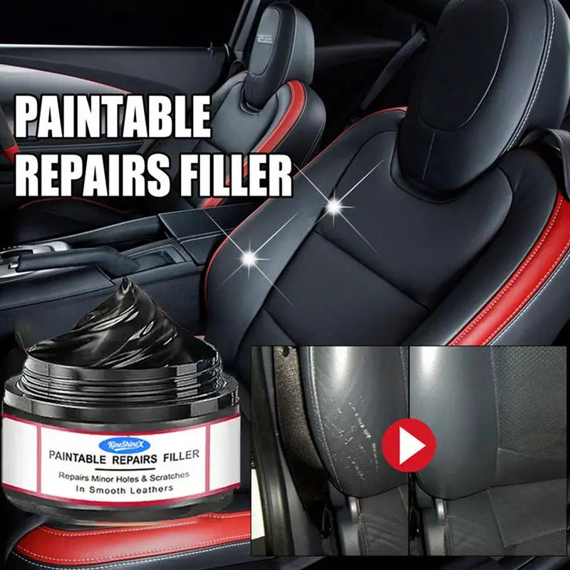 Car Scratch Repair Cream for Interior & Exterior Plastic and Leather - Polishing & Protection