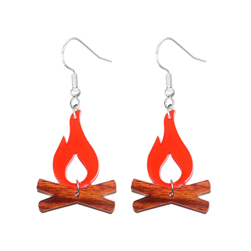 Halloween Themed Earrings for Women Girls Ghost Skeleton Bat Spider Jewelry - Creative Scary Design