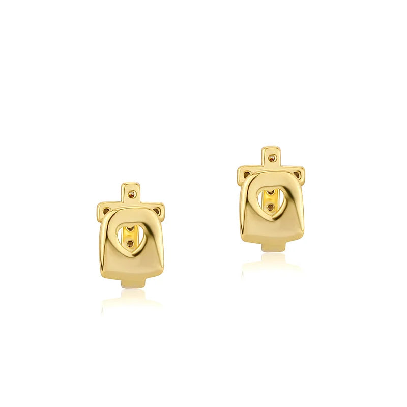 Full Zircon Cross Teeth Caps for Men Women Punk Hip Hop Shiny CZ Grillz Jewelry