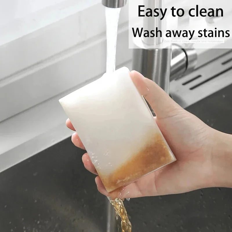 Magic Sponge Eraser Cleaning Sponges 10-60 Pcs Reusable Kitchen Bathroom Office