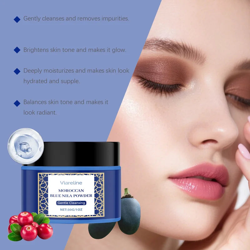 Brightening Hydrating Facial Mask Powder for Deep Cleansing & Skin Radiance