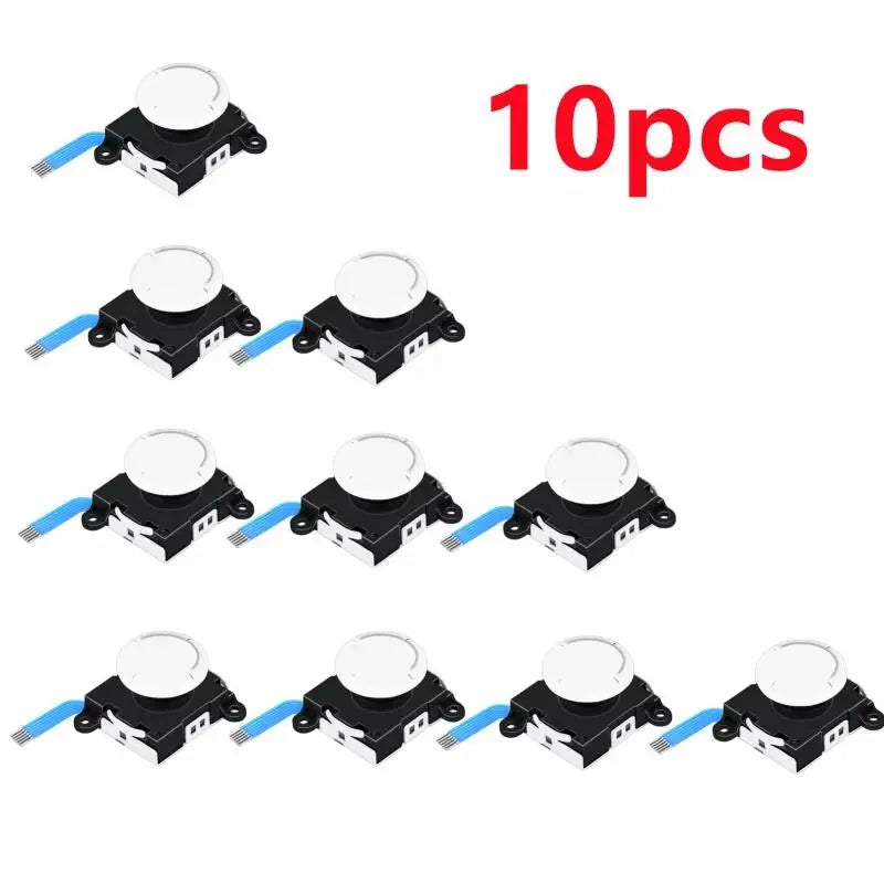 10Pc Replacement Joystick Set for Nintendo Switch Joy-Con Analog Thumb Sticks