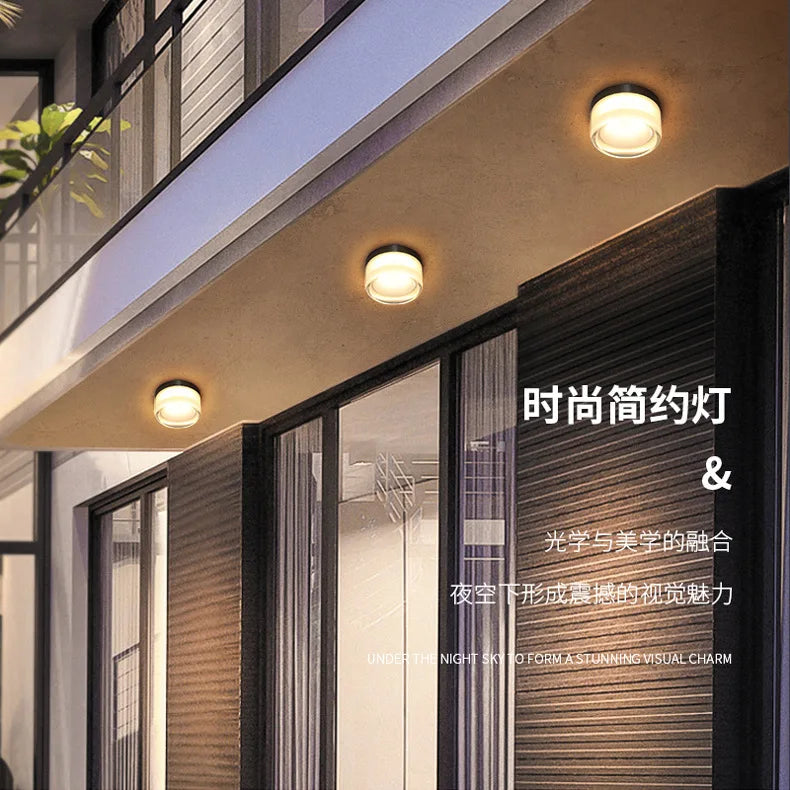 Modern LED Wall Lamp for Living Room Amber Jelly Decor Wall Sconce Smoke Grey