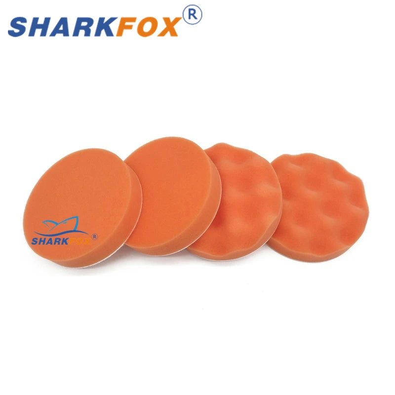 Car Buffing Polishing Pads Kit 5/6 Inch Foam Sponge Waxing Pads for Auto Care