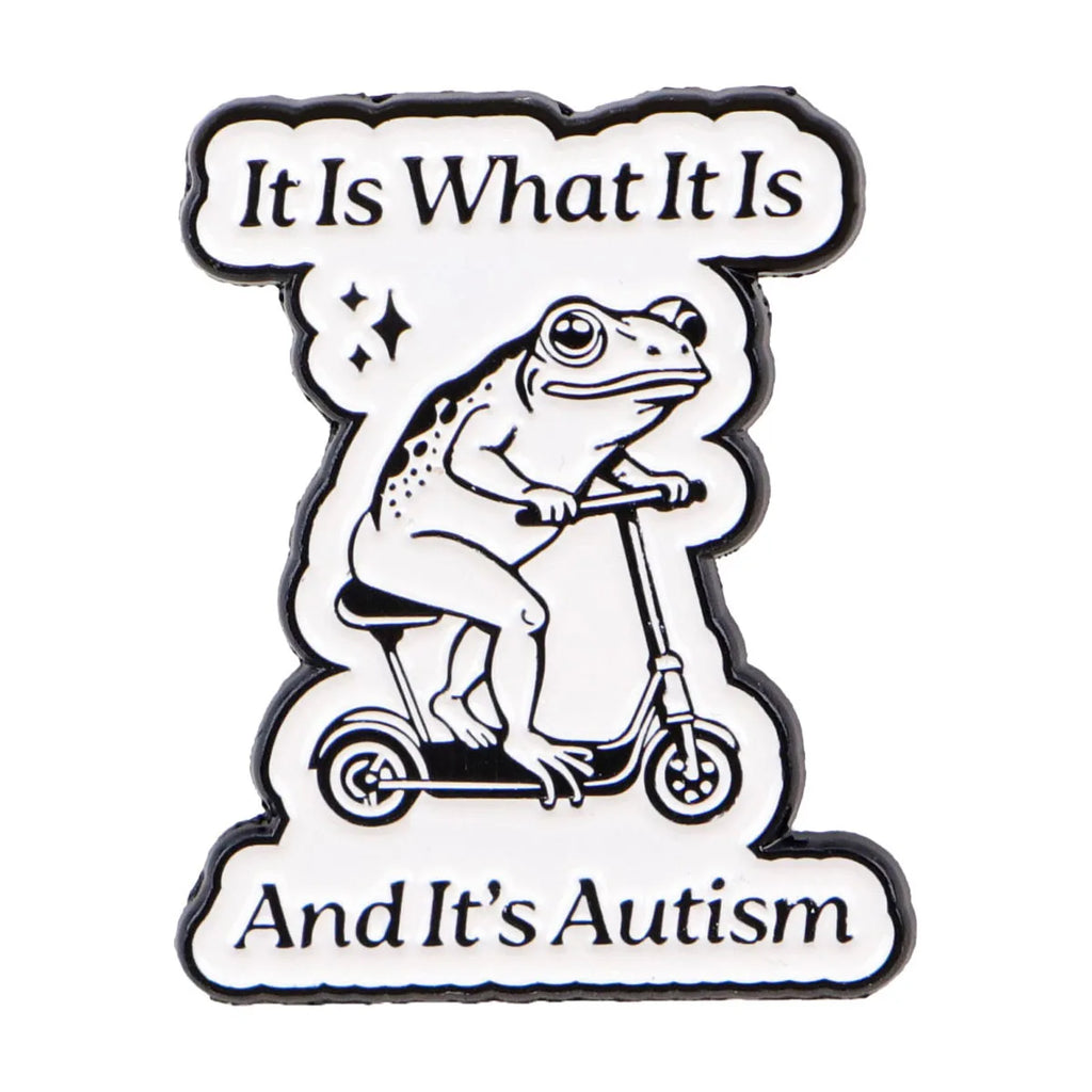 Funny Frog Enamel Pin Animal Brooch Lapel Pin Jewelry Gift for Friends & Kids