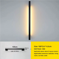 Minimalist Long LED Wall Lights for Living Room Bedroom Hallway Home Decoration